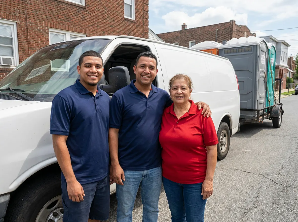 Ironbound Portable Toilet Rental portable toilet rentals team in Newark, NJ
